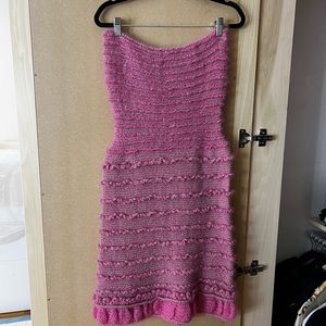 Hand made dress w. Little Shaw to go around the top